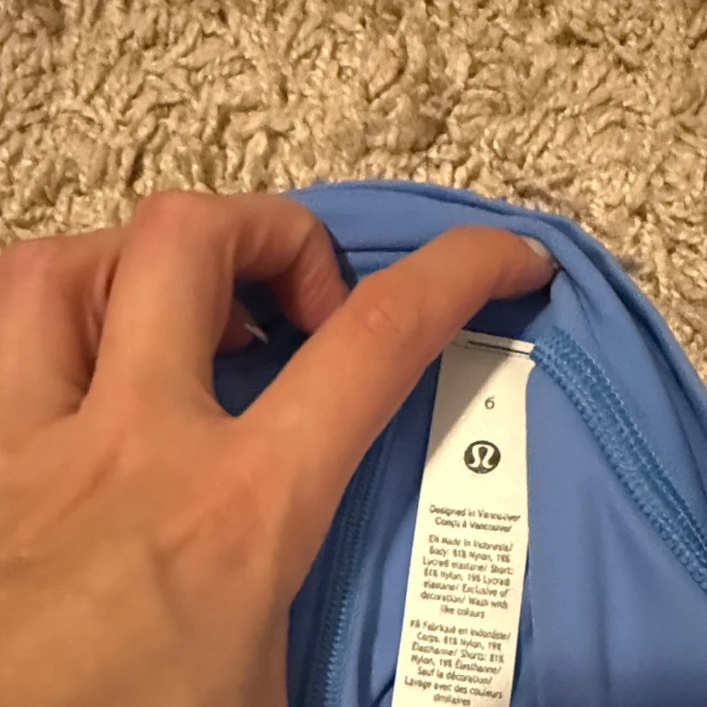 Lululemon Athletica Light Blue Skater Skirt - Picture 3 of 3